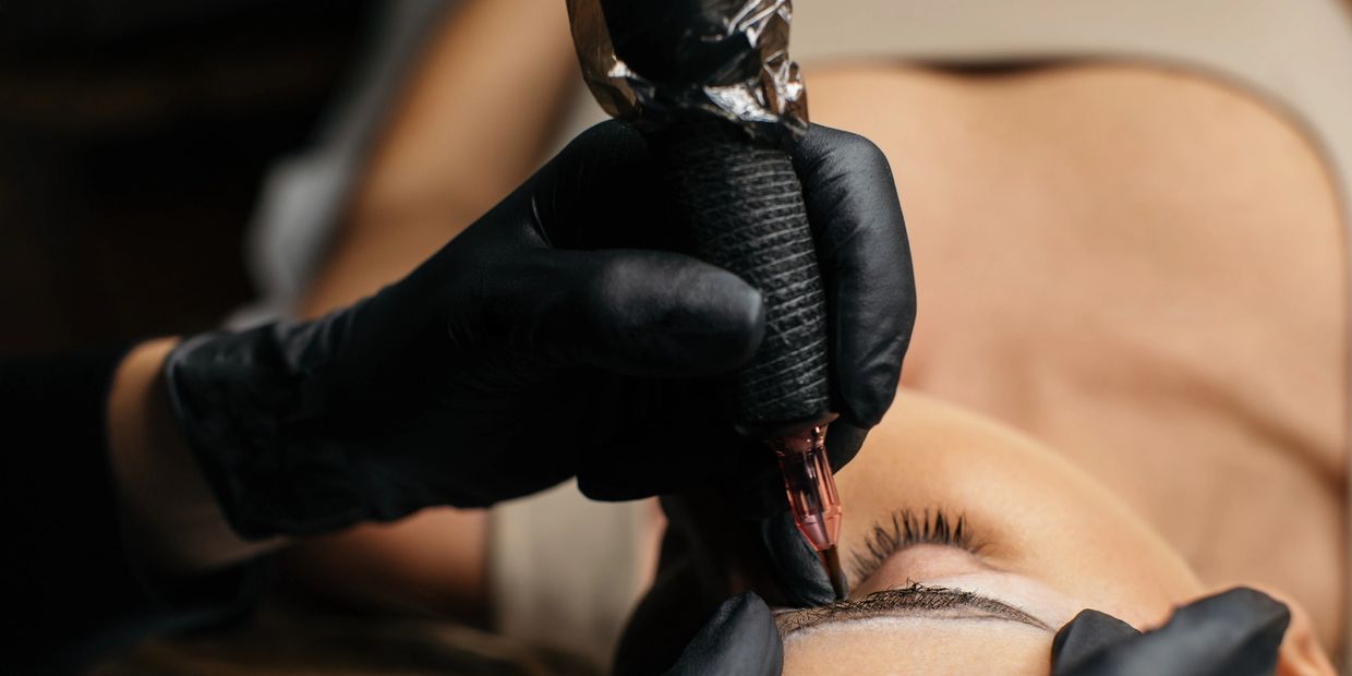 Hollie Olson Esthetics in Vancouver/Camas WA showing Powder Brow Tattooing