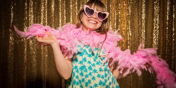 photo booth services includes fun props at all of our events