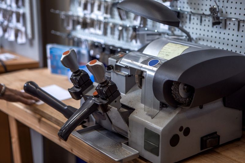 Locksmith key maker tools