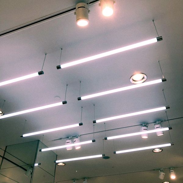 led pendant light for office lighting.