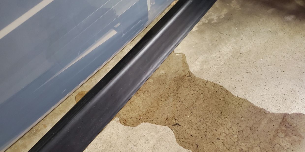 Damaged bottom seal and retainer
Garage Door Repairs 
Garage Door Installation 
Garage Door Services