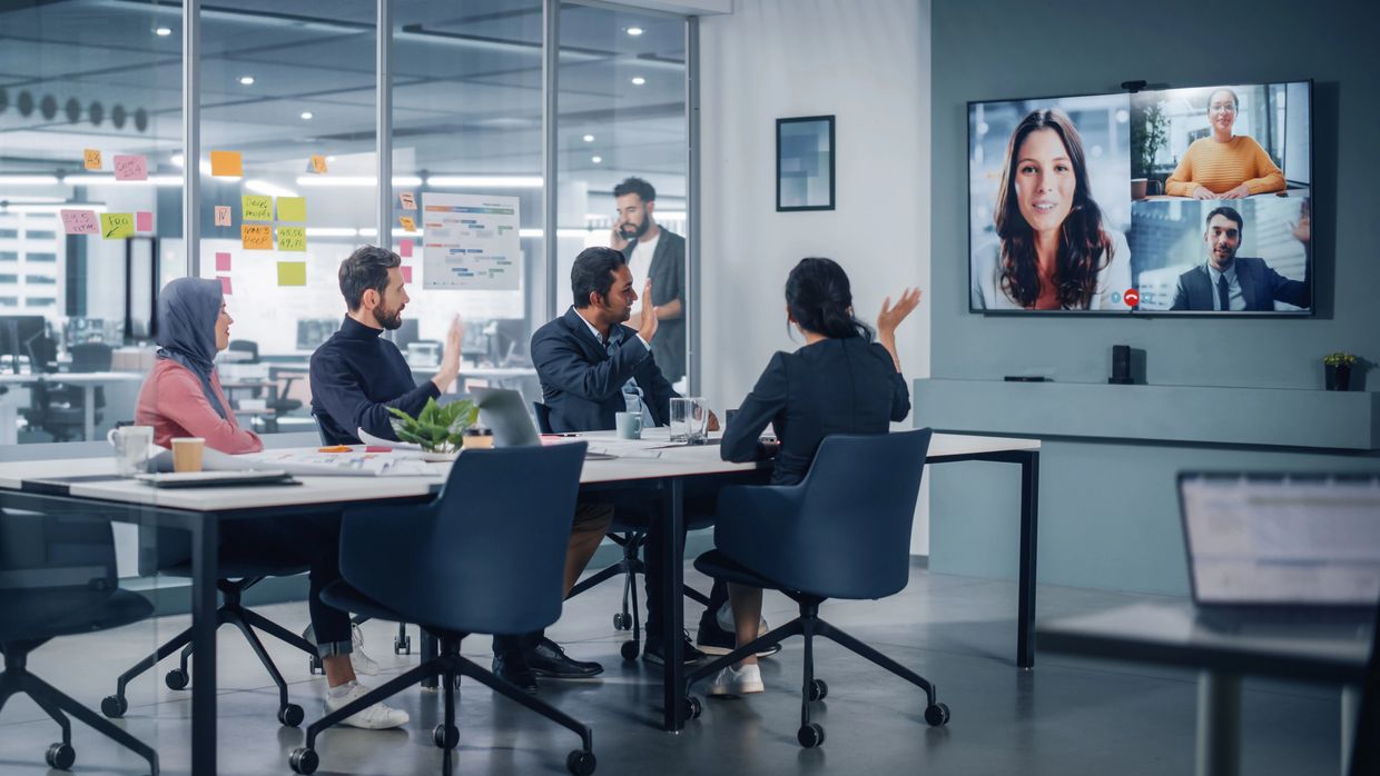 Modern meeting room setup in Dubai ,Sharjah, Ajman, UAE 
