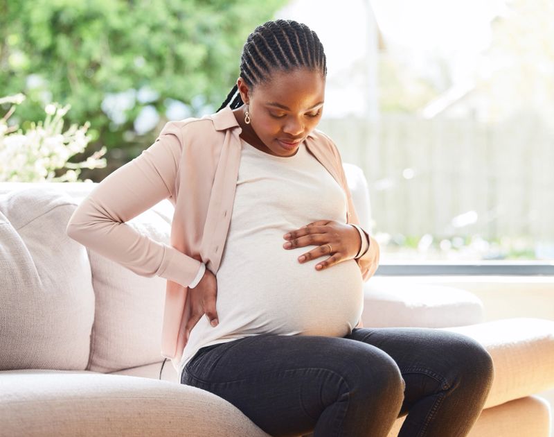 Being pregnant can be a bit uncomfortable at times
