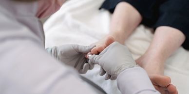 Nasrılı ayak bakımı