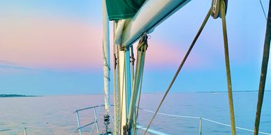 Shinnecock Bay tiki boat cruise