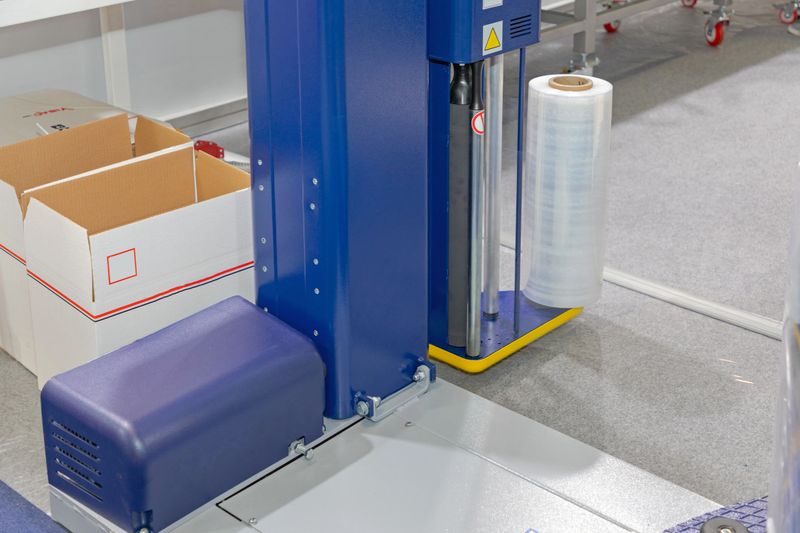 Film Wrapping Machine Rotating Turntable Packing Shipping