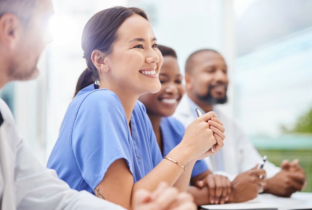 Encouraging staff to continue great work