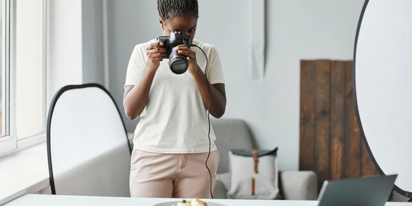 content creator in a content creator studio The Social Influencer Sphere 