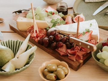 Close picture of healthy food