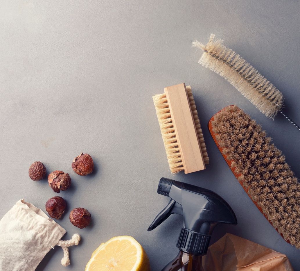 Natural cleaning solutions crafted with care