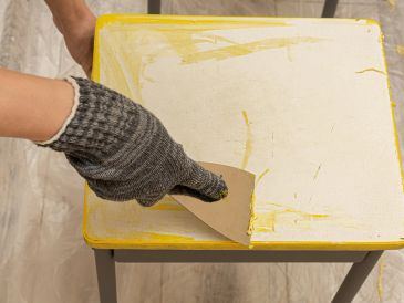furniture paint removal and stain striping