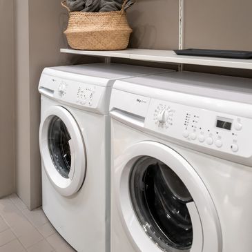 Ftont load washer and dryer