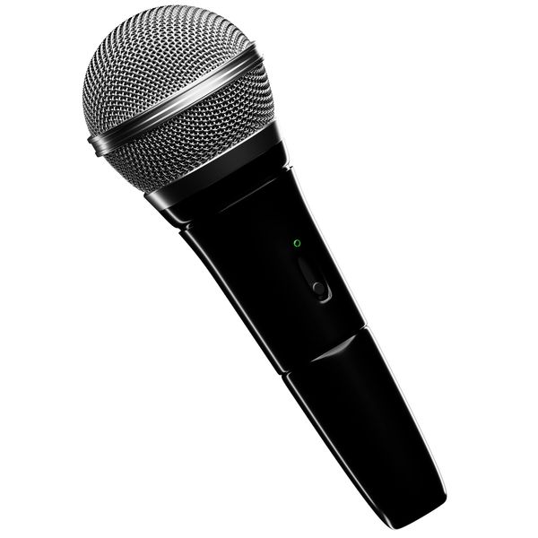 Microphone close-up