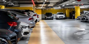  a full indoor parking garage in Chicago