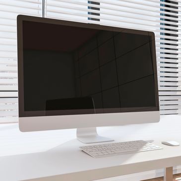 Desktop Monitor with Ketboard