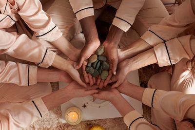 Gathering in sacred sisterhood and forming lasting bonds as we alchemize our magic through sacred teachings. 