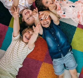 We provide toys that encourage creativity, problem- solving, and fine motor skill development.