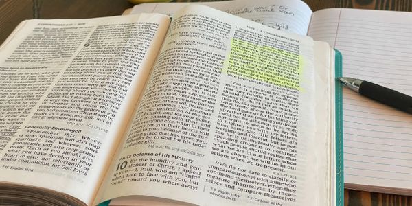 Studying Gods Word, the Bible