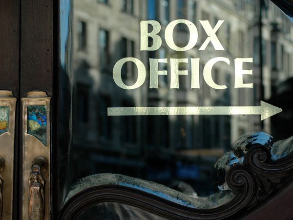 Picture of a box office sign