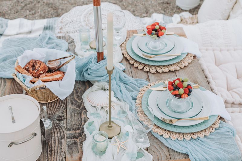 Luxury Boho Beach Picnic
