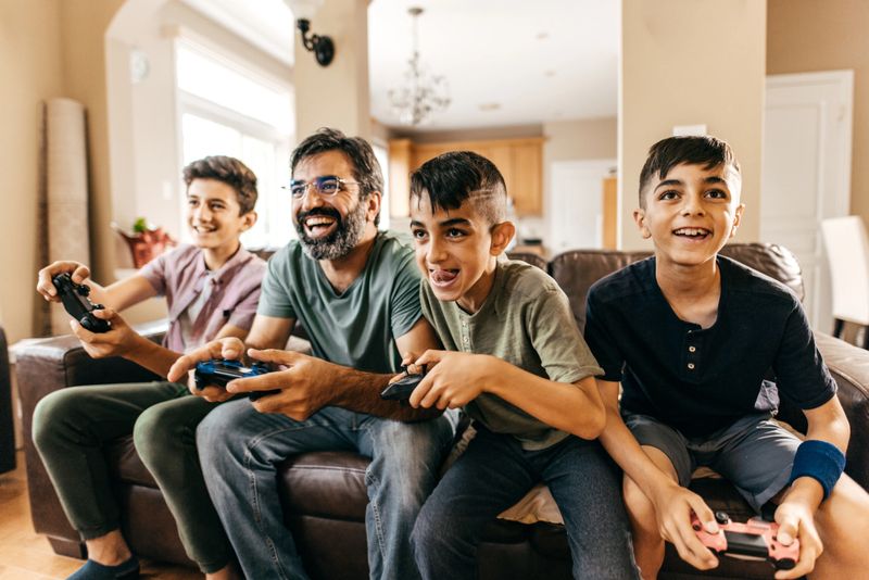 Family indoors activities with kids