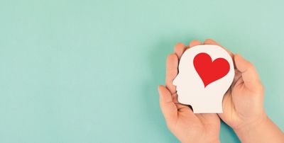 A person holding paper