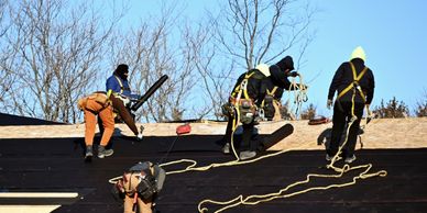 Roof removal 