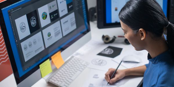 girl doing  consulting