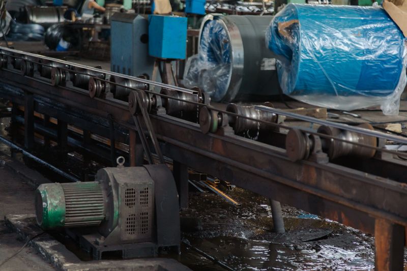 Machines for production of stainless steel pipes and metal products