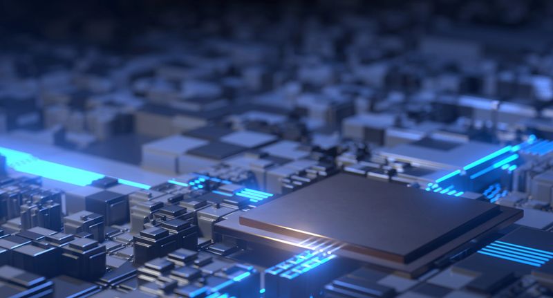 Technology Innovation Modern Futuristic Background