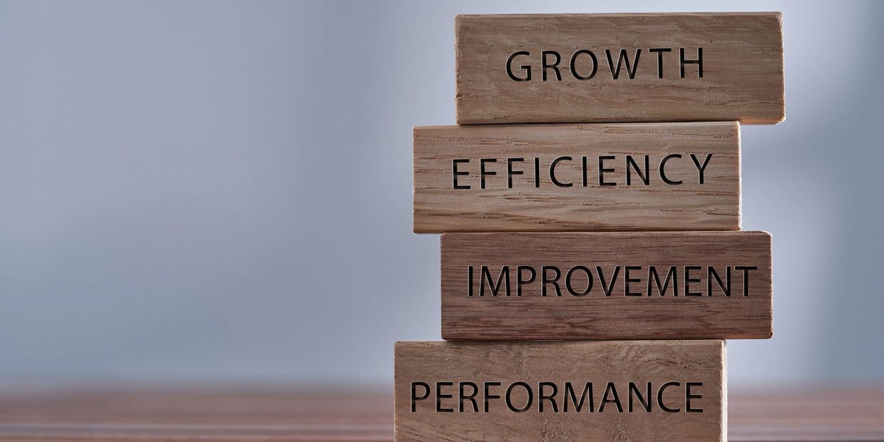 Construction leadership values – performance, improvement, efficiency, growth in operations