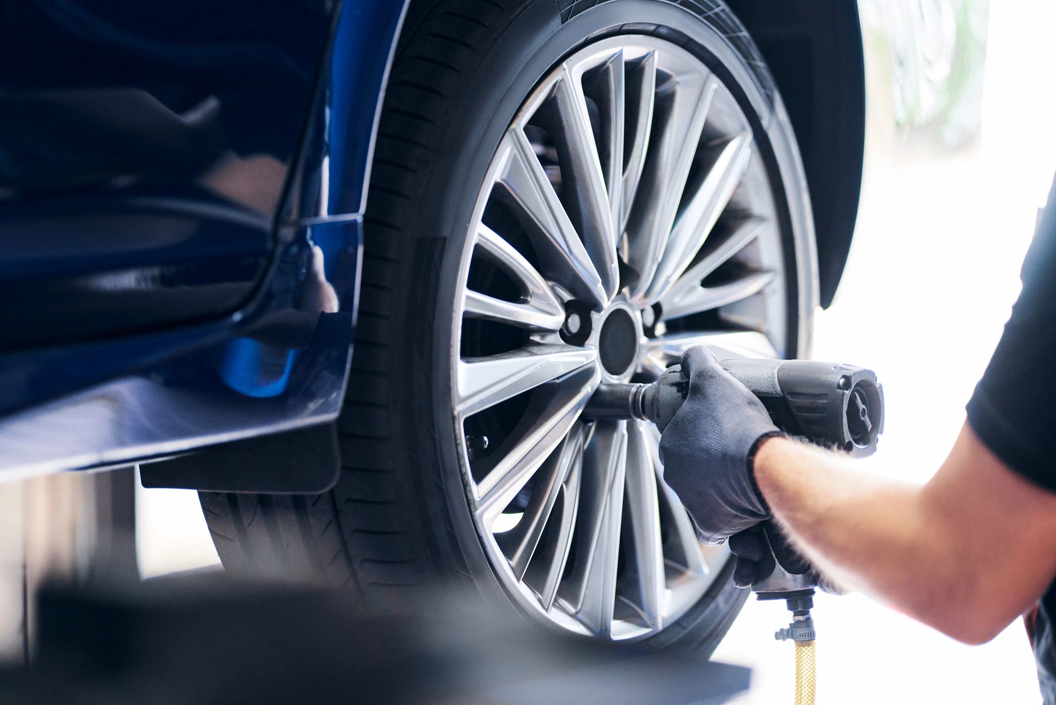 Tire installation service at Danny's Auto in Kingston, NY. Fast and professional tire replacement.