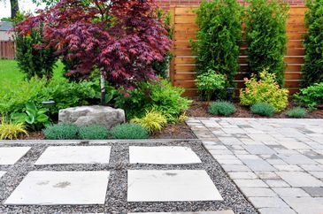 Landscaping, paving, patios, fencing, green roof installation, turfing, decking, outbuildings