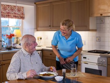 Light housekeeping, laundry, meal preparation, grocery shopping, and errands.