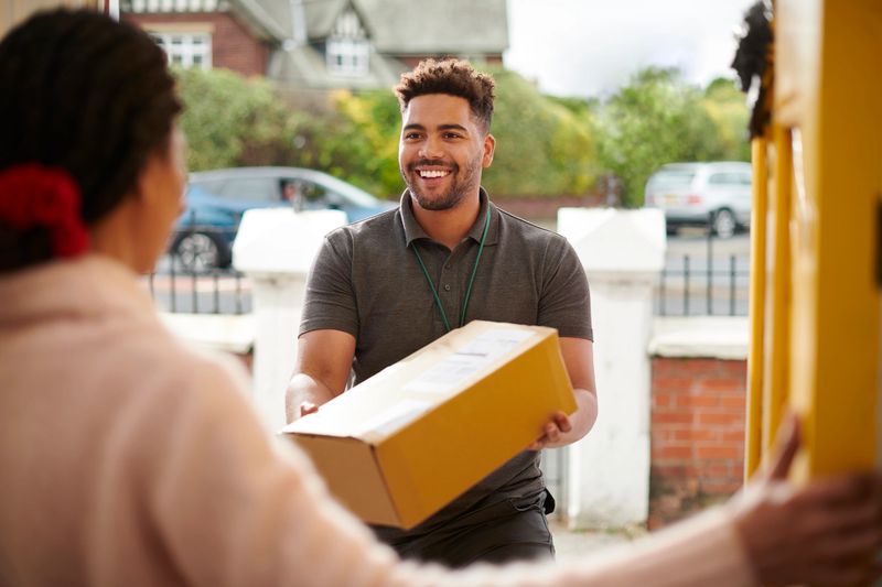 parcel delivery for senior