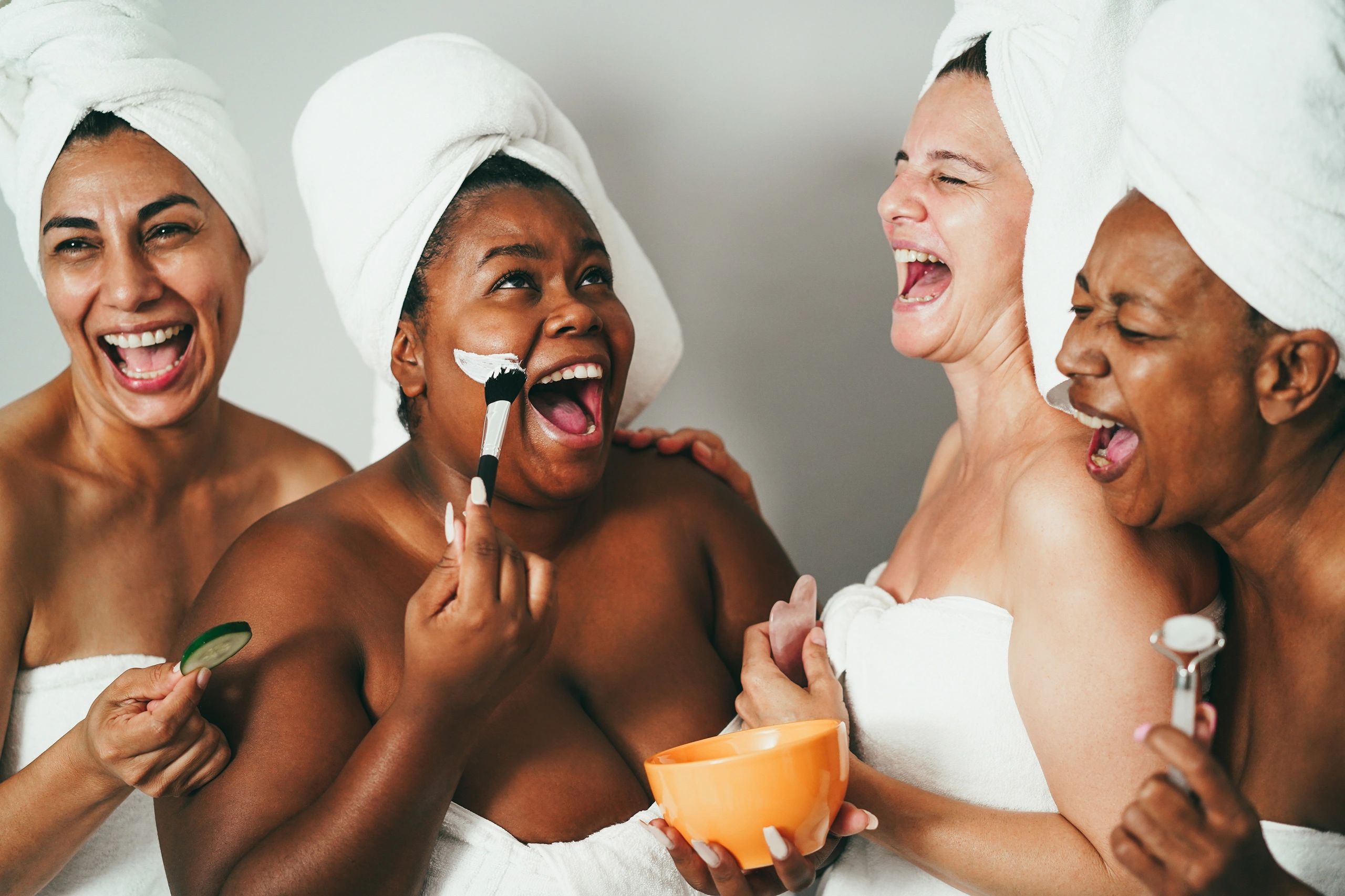 Clean, professional medical spa treatment room with neutral tones at Amazing Weight Loss in Brooklyn