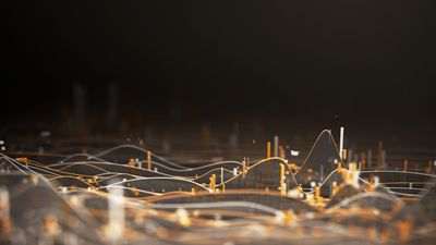 abstract image of wires 