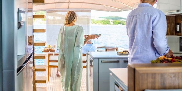 Luxurious tropical landscape