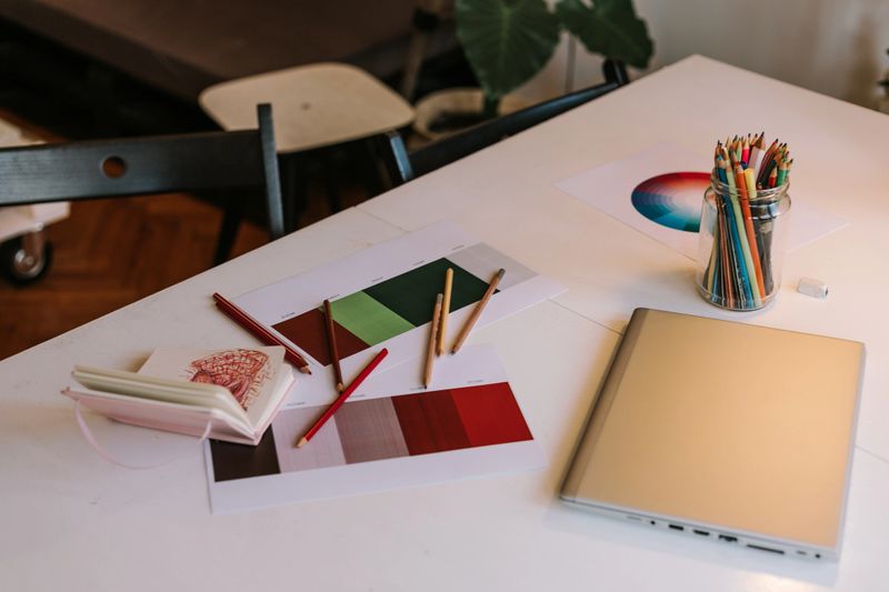 Desk of a designer