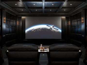 Luxury Home Theater Room Seating