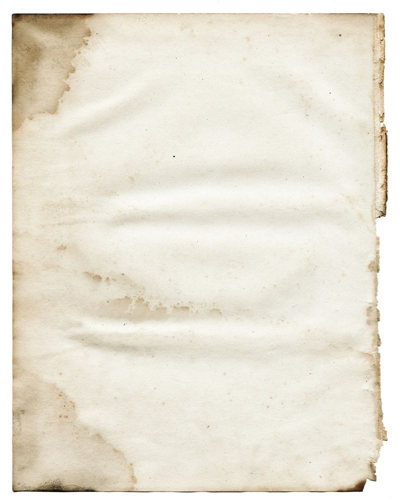 Old piece of paper