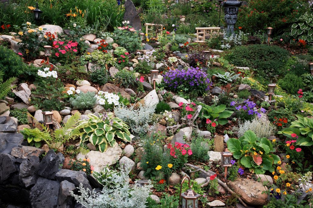 Create a beautiful rockery within your garden 