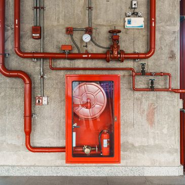 Hose reel and Extinguisher Cabinet