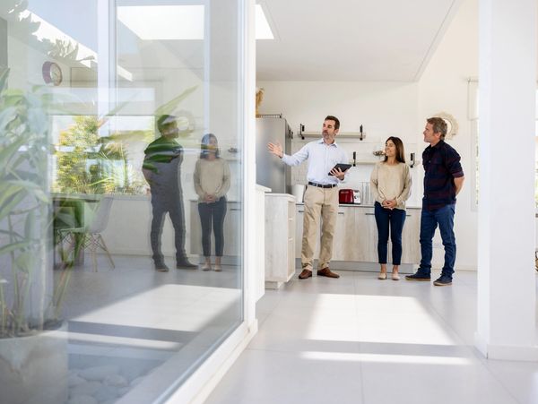 Group of people in office.