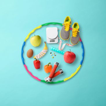 Bunch of banana Apple shoes with dumps