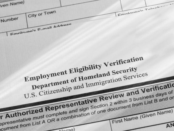 Form I-9 employment verification, employment verification, Form I-9