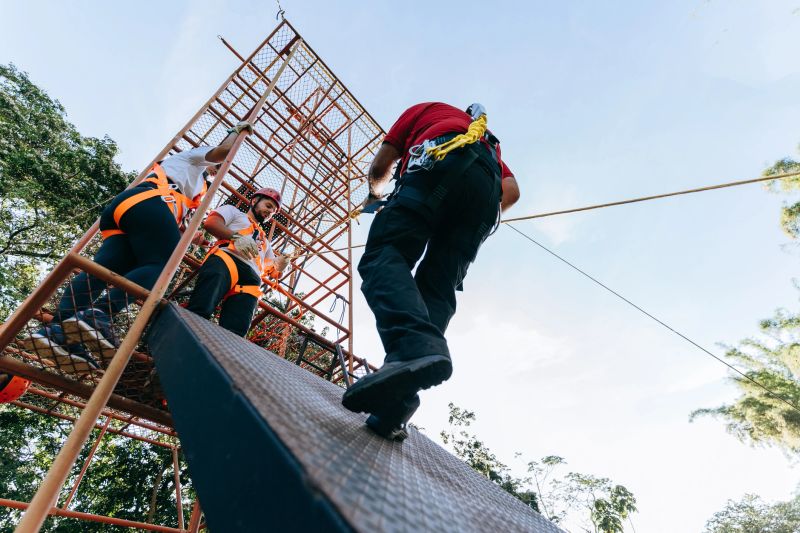 A day in the life of aspiring rescue firefighters in hands-on training in Brazil