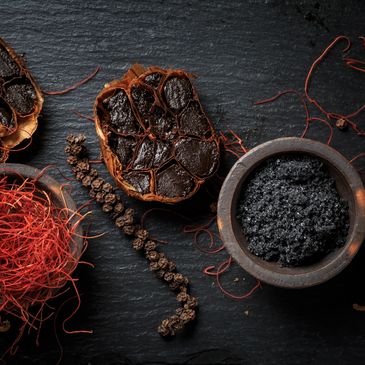black garlic products