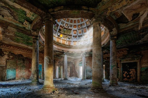 very inside castle