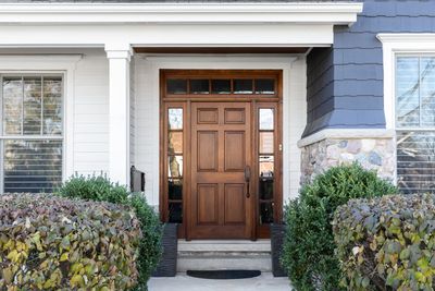 Front door to home